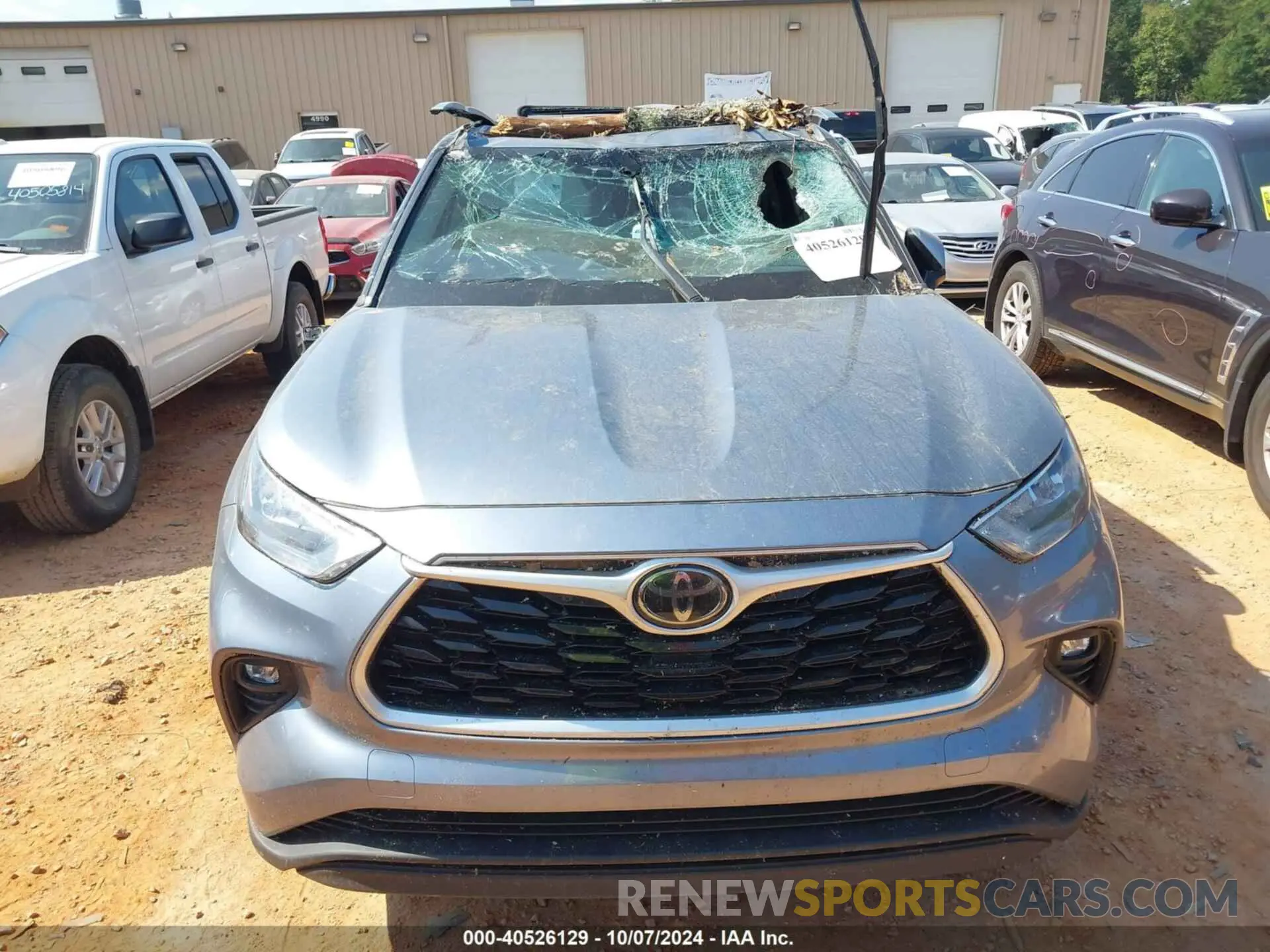 12 Photograph of a damaged car 5TDGZRBH0LS015417 TOYOTA HIGHLANDER 2020