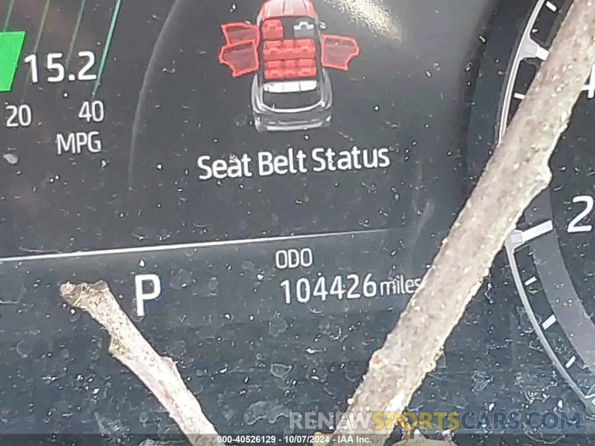 15 Photograph of a damaged car 5TDGZRBH0LS015417 TOYOTA HIGHLANDER 2020