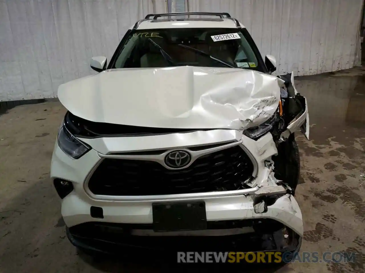 7 Photograph of a damaged car 5TDGZRBH0LS505436 TOYOTA HIGHLANDER 2020