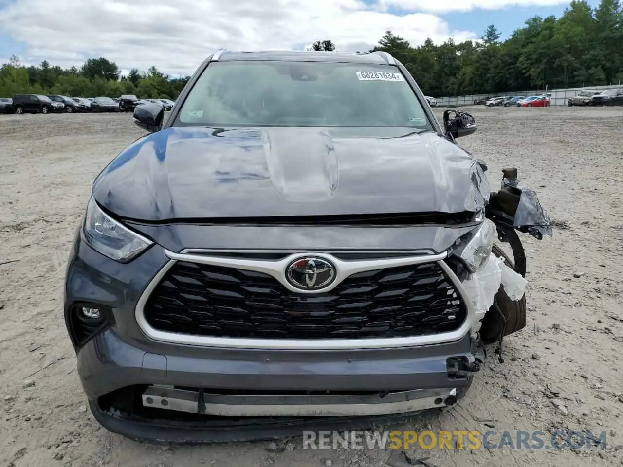 5 Photograph of a damaged car 5TDGZRBH0LS516808 TOYOTA HIGHLANDER 2020