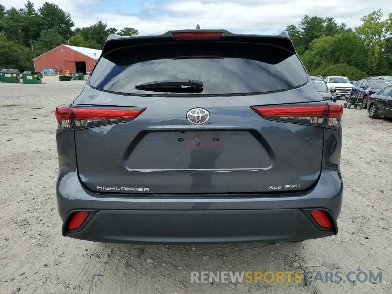 6 Photograph of a damaged car 5TDGZRBH0LS516808 TOYOTA HIGHLANDER 2020