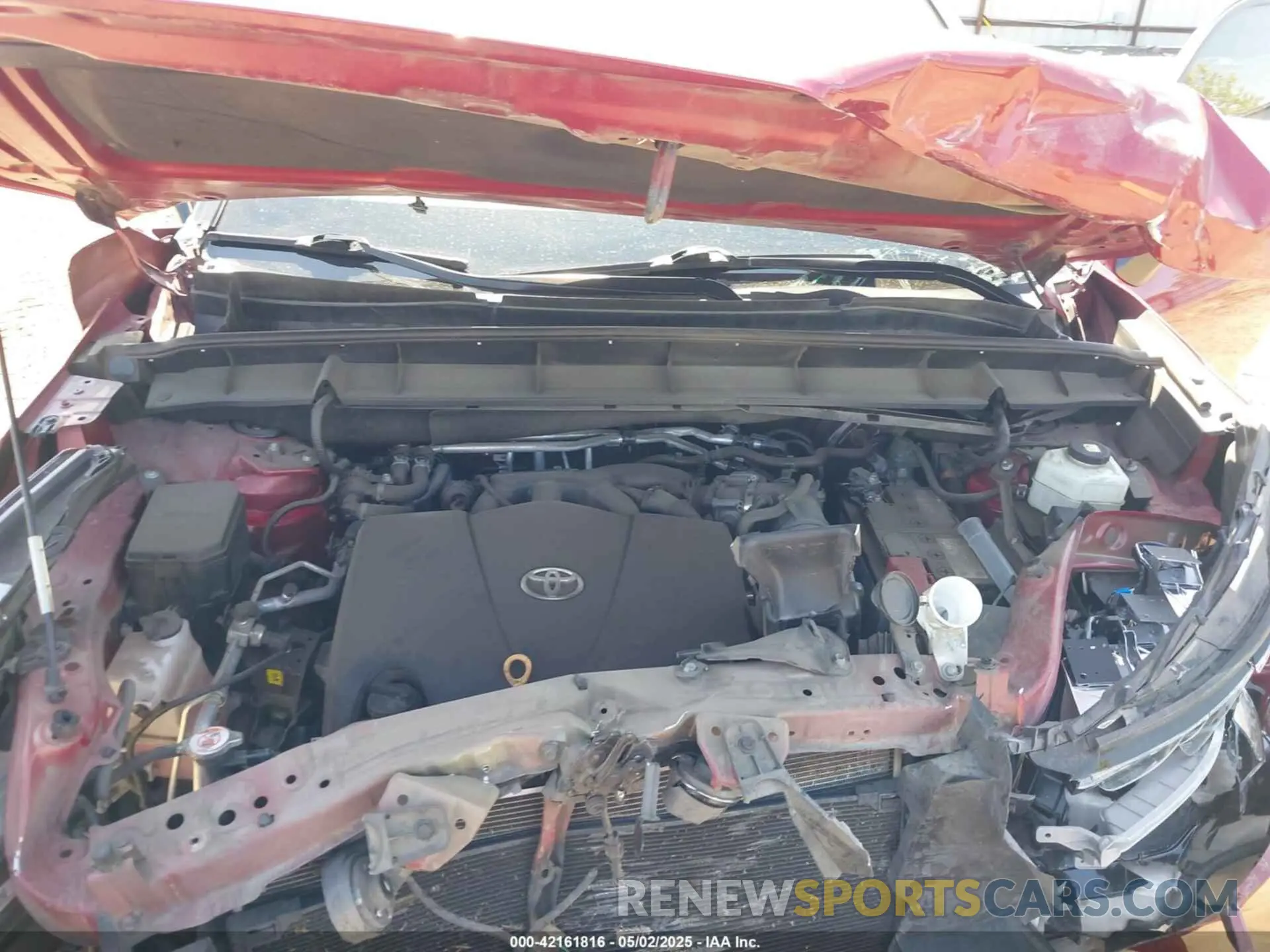 10 Photograph of a damaged car 5TDGZRBH1LS024062 TOYOTA HIGHLANDER 2020