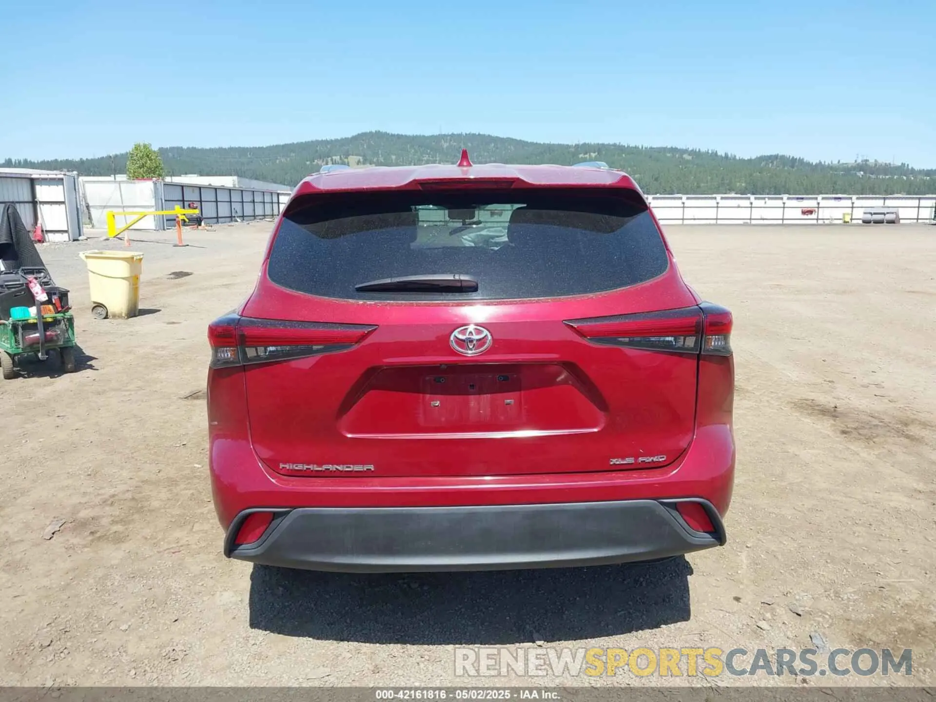 16 Photograph of a damaged car 5TDGZRBH1LS024062 TOYOTA HIGHLANDER 2020