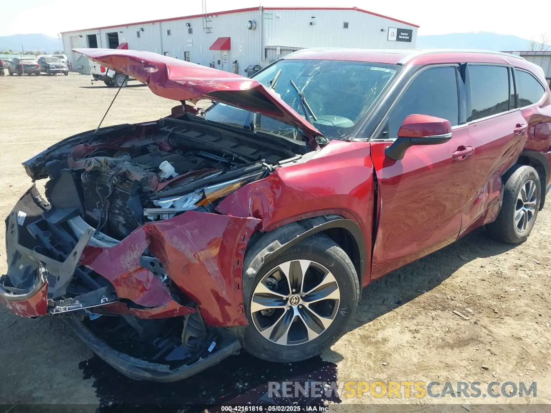 6 Photograph of a damaged car 5TDGZRBH1LS024062 TOYOTA HIGHLANDER 2020