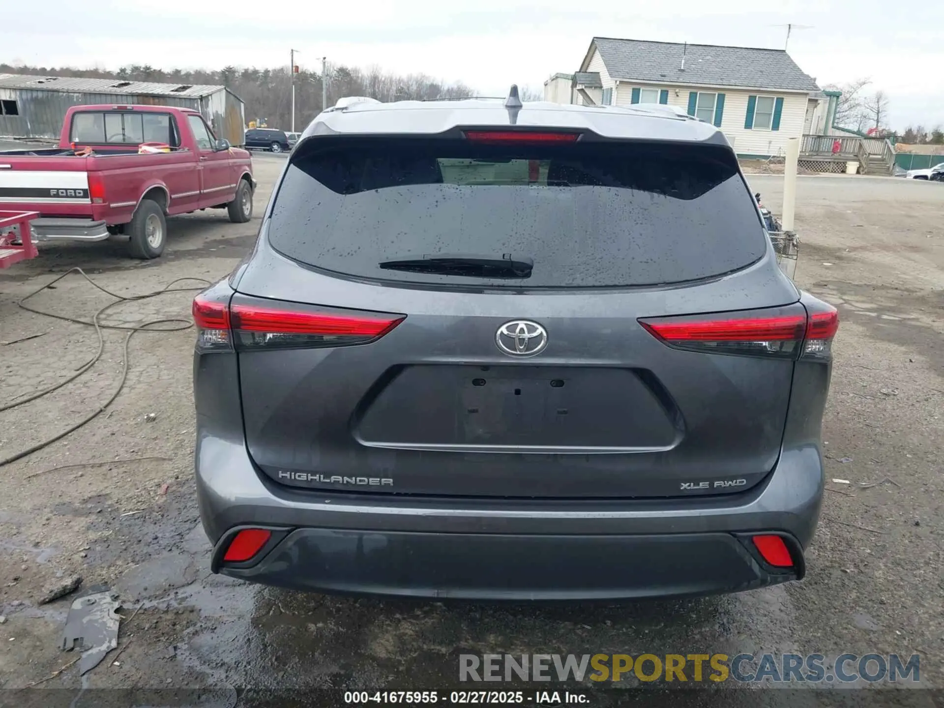16 Photograph of a damaged car 5TDGZRBH1LS032856 TOYOTA HIGHLANDER 2020