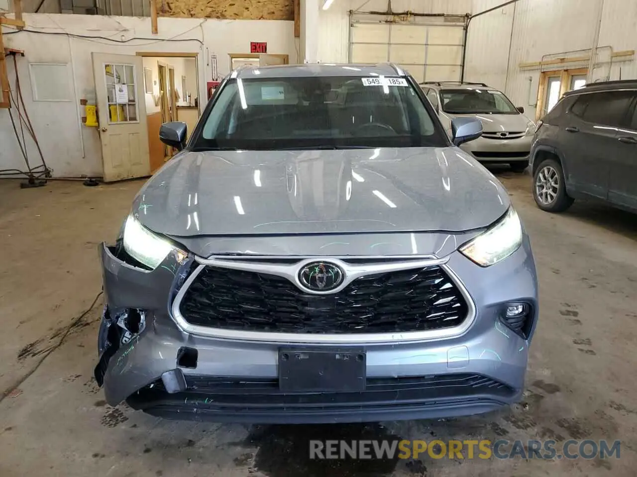 5 Photograph of a damaged car 5TDGZRBH1LS047325 TOYOTA HIGHLANDER 2020