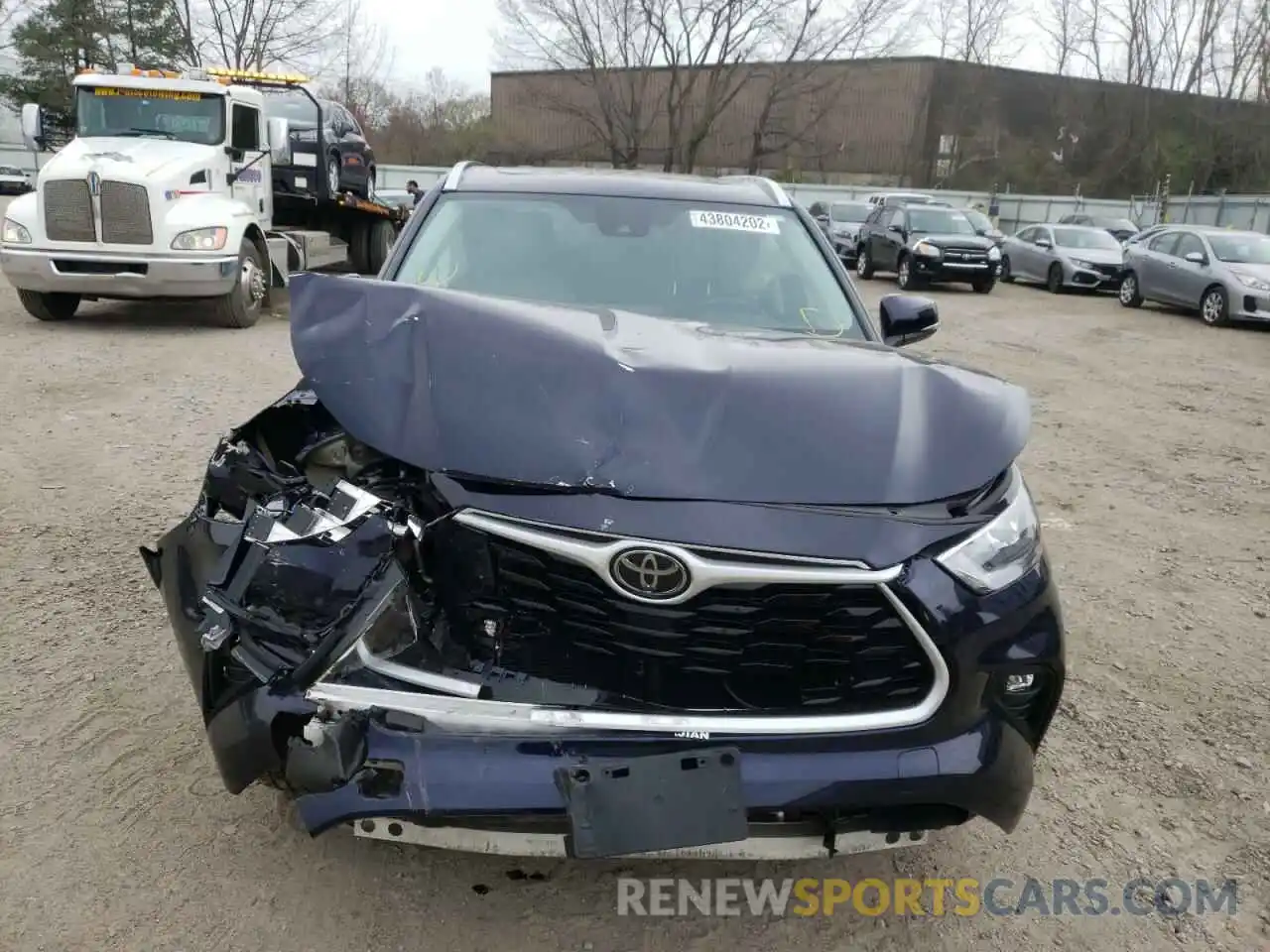 7 Photograph of a damaged car 5TDGZRBH1LS508183 TOYOTA HIGHLANDER 2020