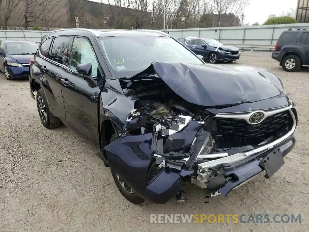 9 Photograph of a damaged car 5TDGZRBH1LS508183 TOYOTA HIGHLANDER 2020