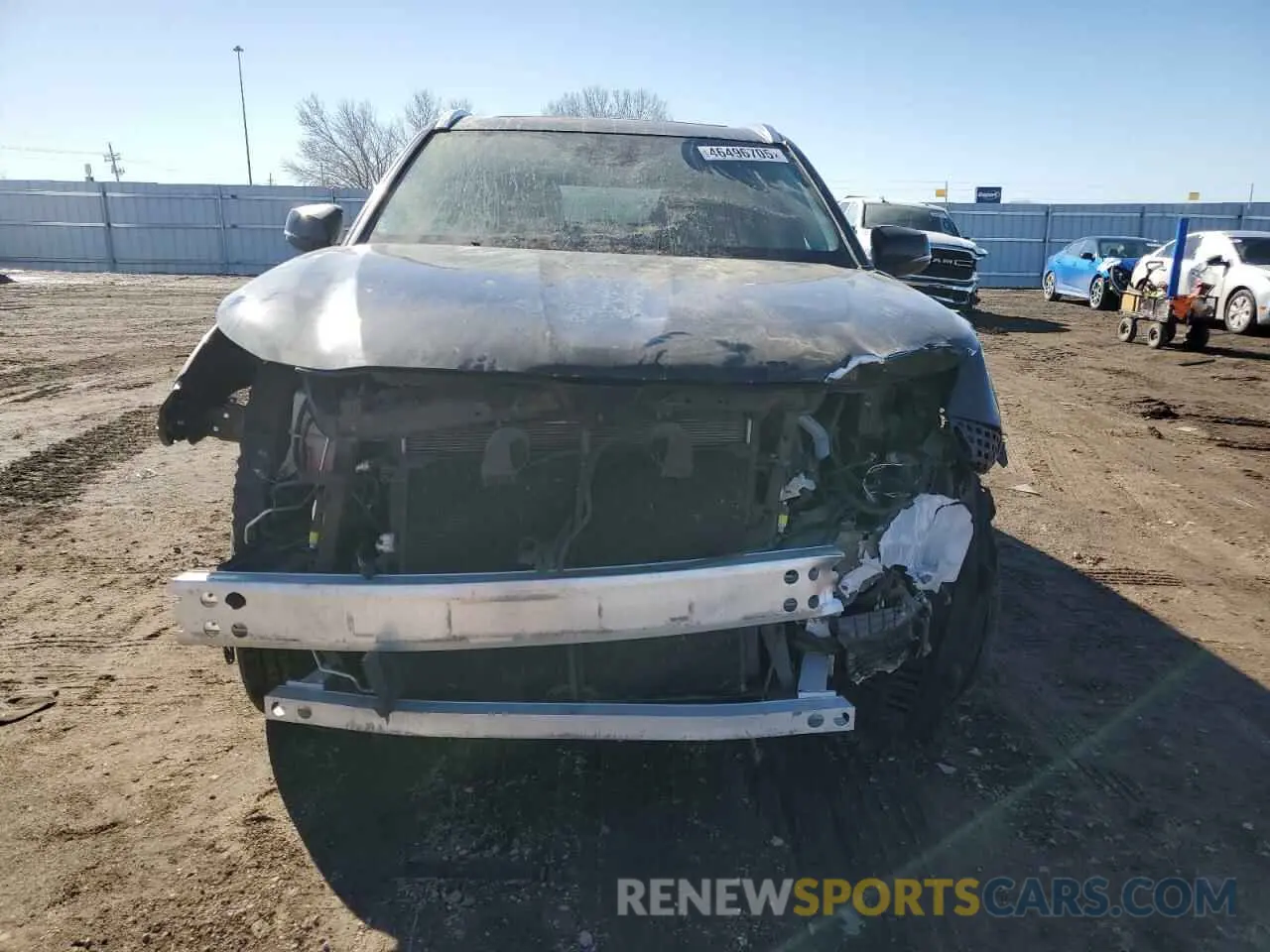 5 Photograph of a damaged car 5TDGZRBH2LS043543 TOYOTA HIGHLANDER 2020