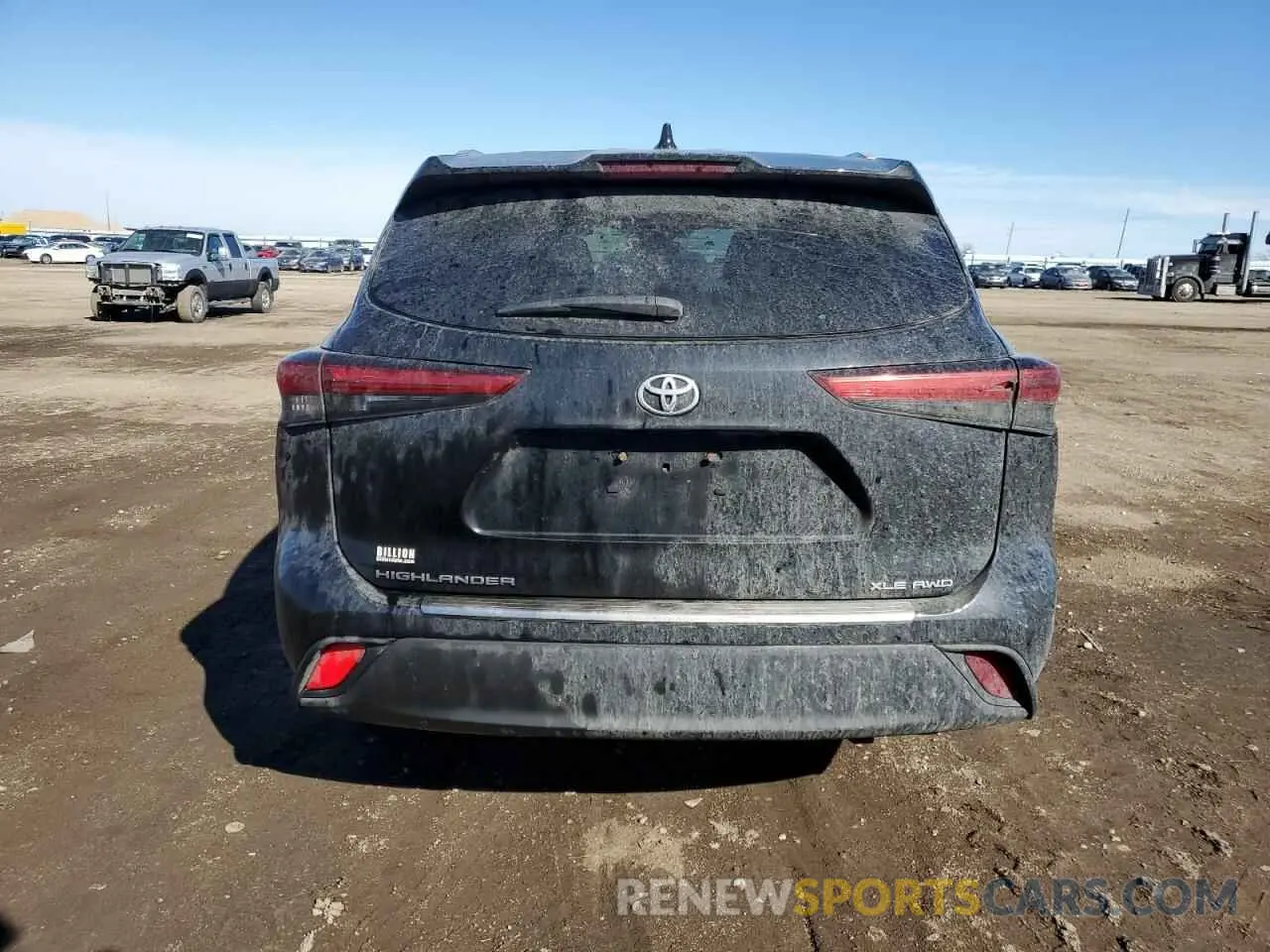 6 Photograph of a damaged car 5TDGZRBH2LS043543 TOYOTA HIGHLANDER 2020