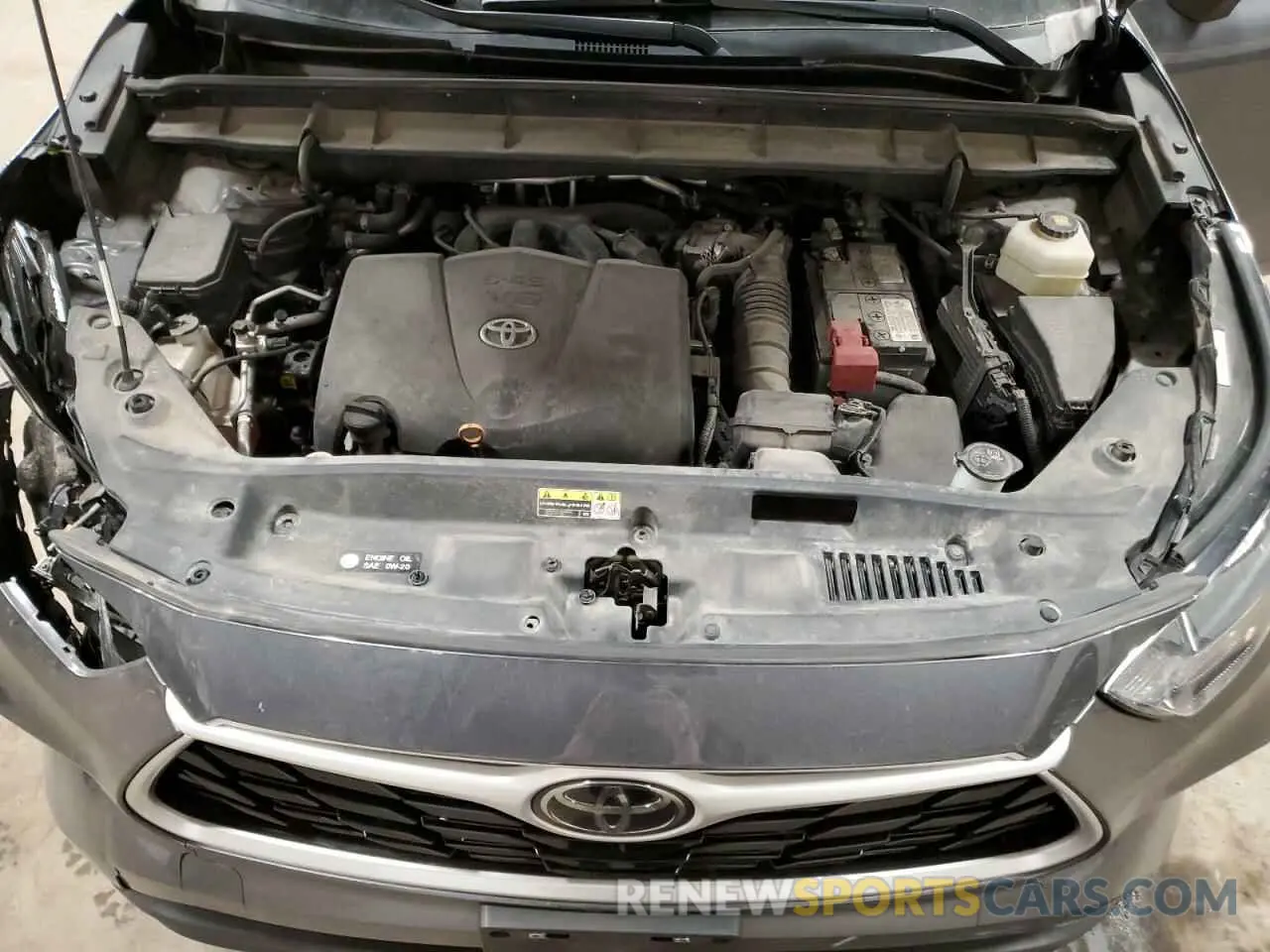 13 Photograph of a damaged car 5TDGZRBH3LS017789 TOYOTA HIGHLANDER 2020