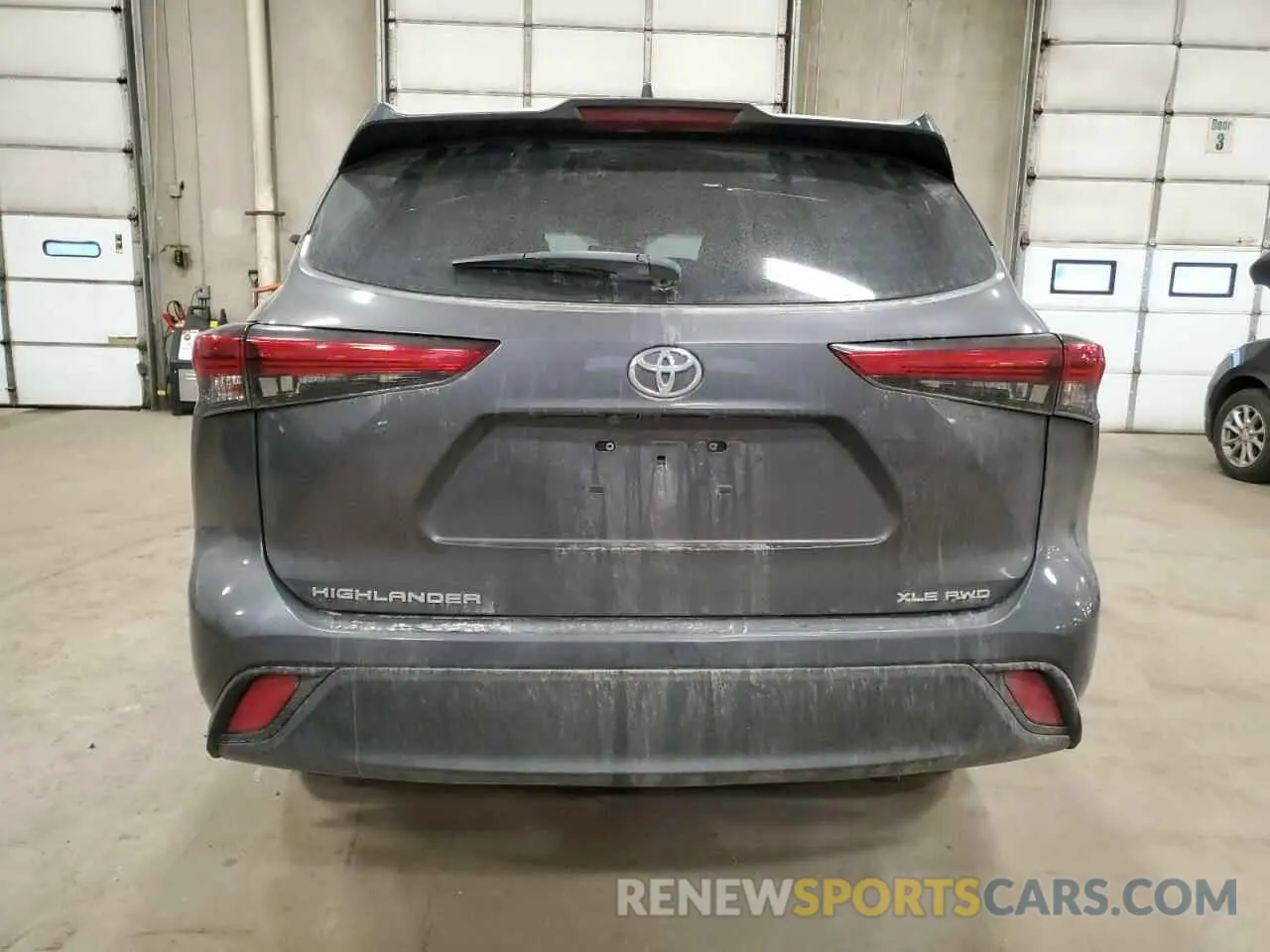 6 Photograph of a damaged car 5TDGZRBH3LS017789 TOYOTA HIGHLANDER 2020