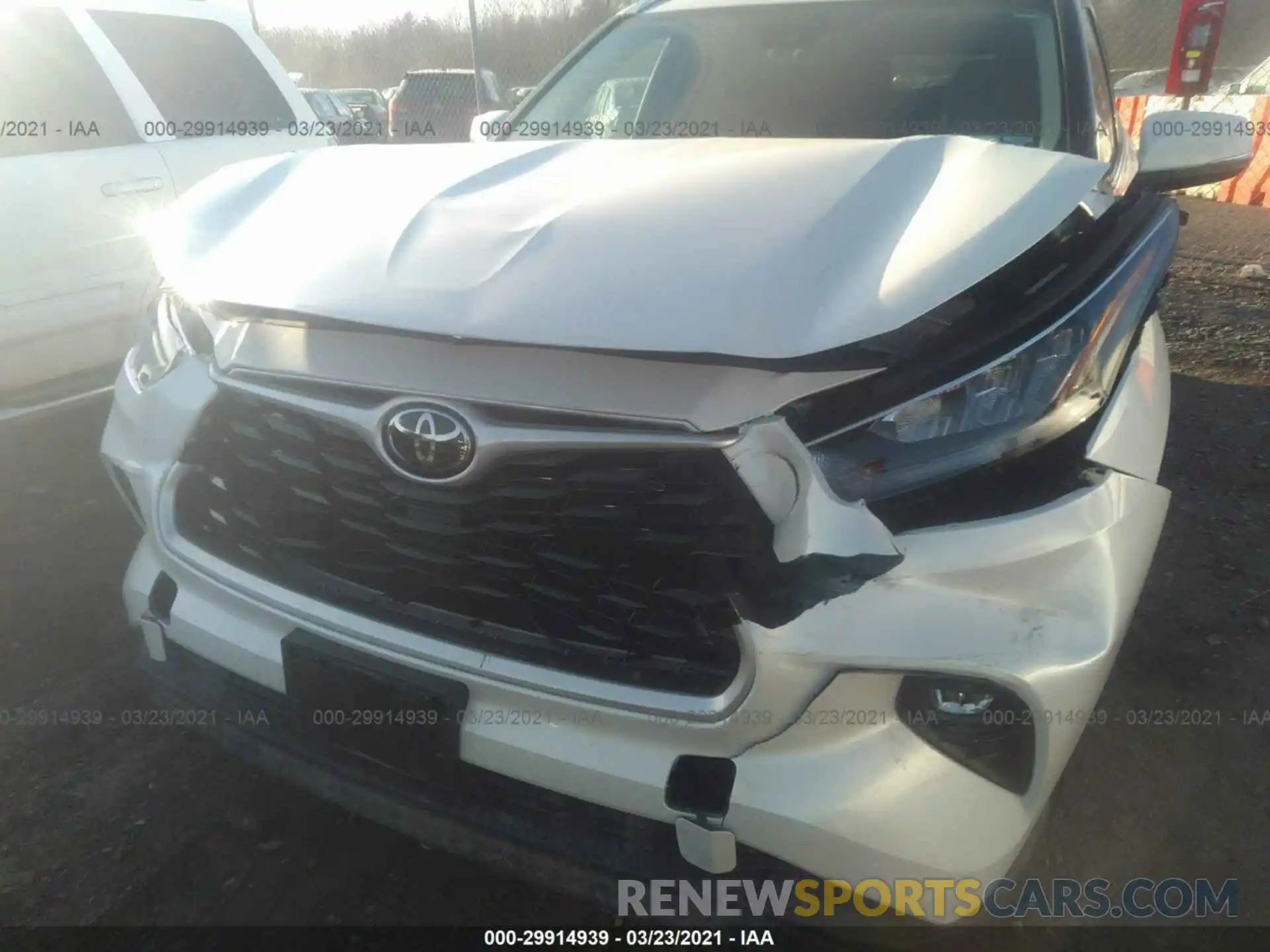 6 Photograph of a damaged car 5TDGZRBH3LS043678 TOYOTA HIGHLANDER 2020