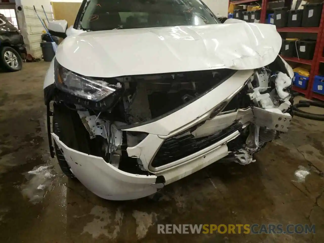 9 Photograph of a damaged car 5TDGZRBH3LS049612 TOYOTA HIGHLANDER 2020