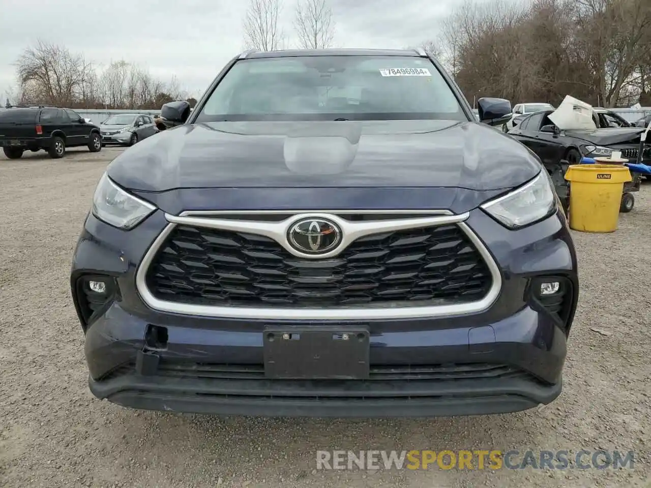 5 Photograph of a damaged car 5TDGZRBH3LS522635 TOYOTA HIGHLANDER 2020