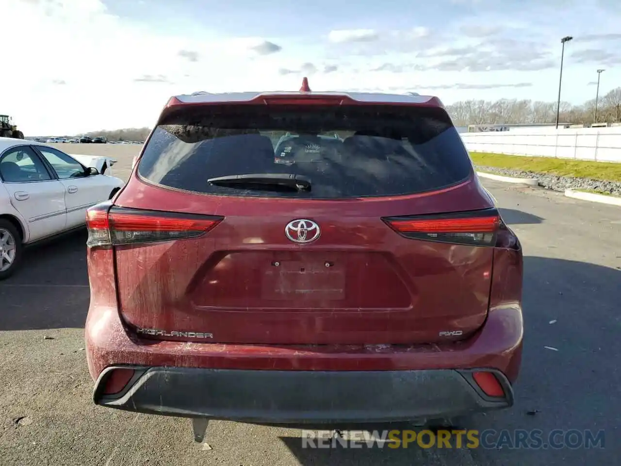 6 Photograph of a damaged car 5TDGZRBH4LS007868 TOYOTA HIGHLANDER 2020