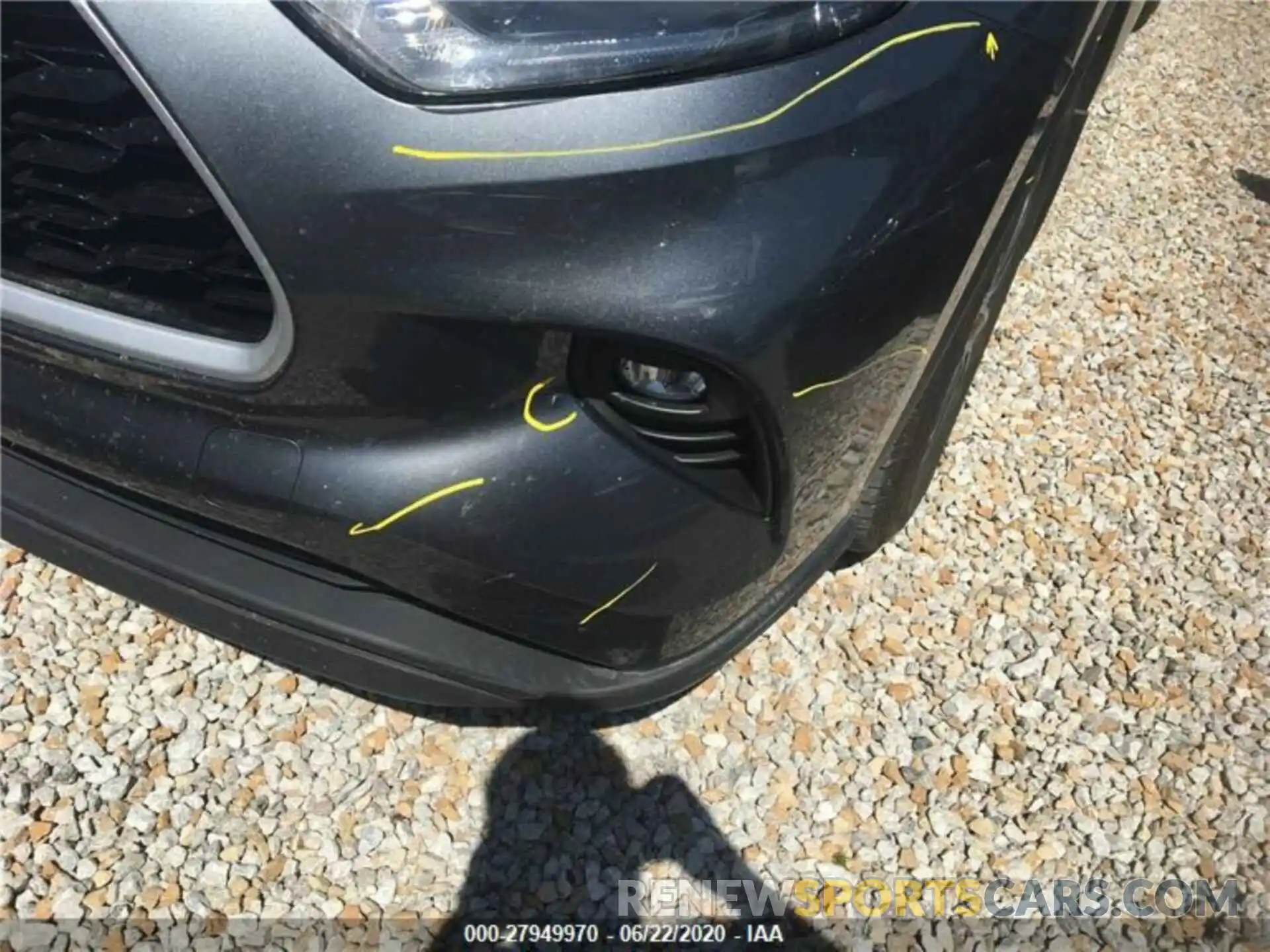 7 Photograph of a damaged car 5TDGZRBH4LS009085 TOYOTA HIGHLANDER 2020