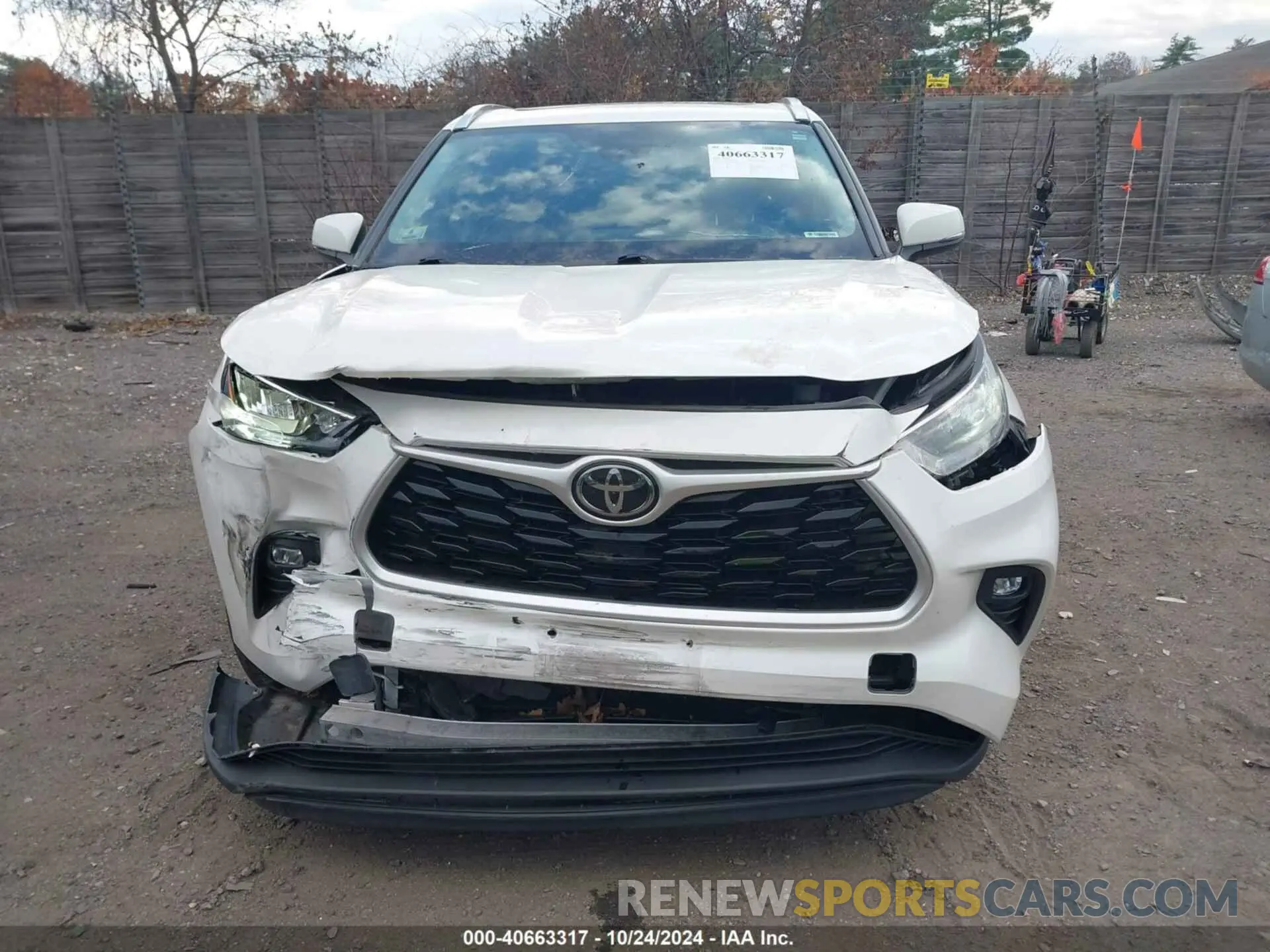 12 Photograph of a damaged car 5TDGZRBH4LS043897 TOYOTA HIGHLANDER 2020
