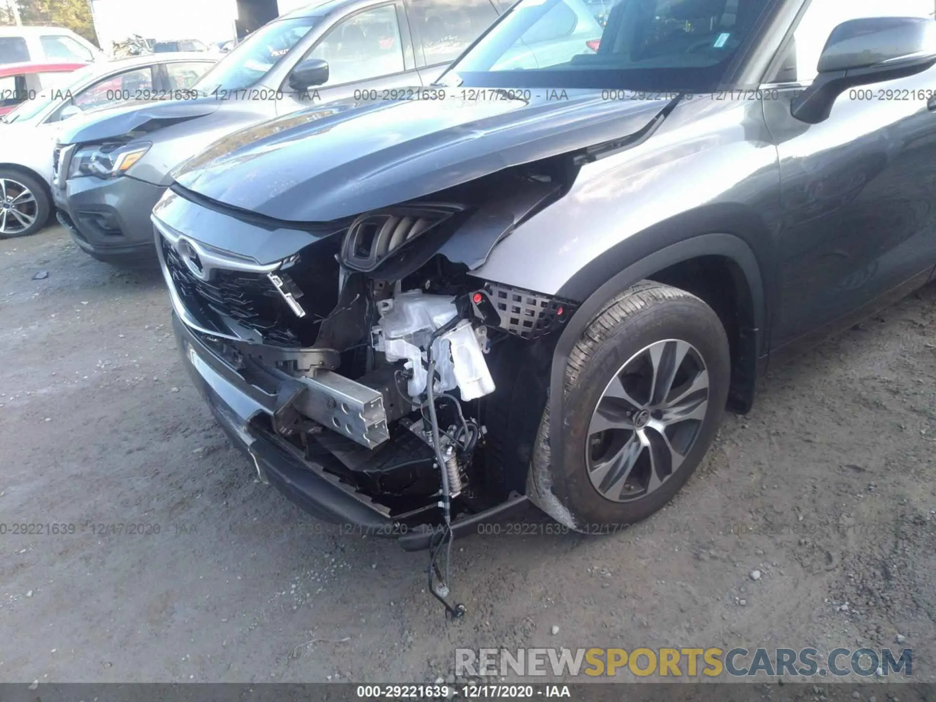 6 Photograph of a damaged car 5TDGZRBH5LS015204 TOYOTA HIGHLANDER 2020