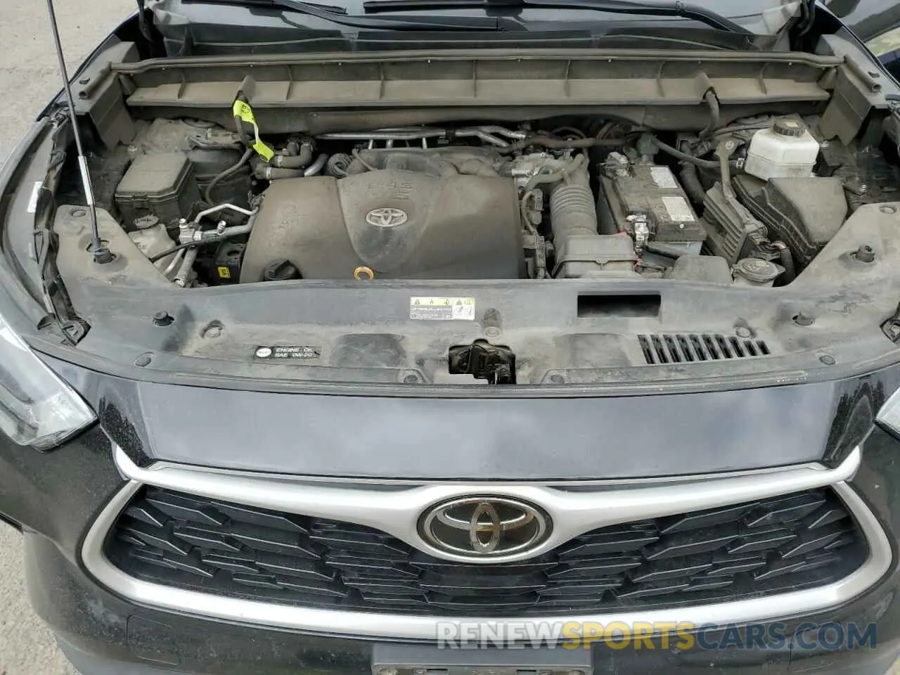 12 Photograph of a damaged car 5TDGZRBH5LS517095 TOYOTA HIGHLANDER 2020