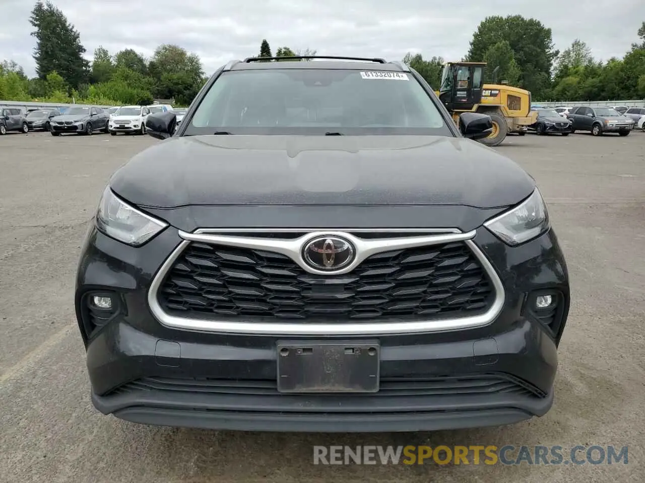 5 Photograph of a damaged car 5TDGZRBH5LS517095 TOYOTA HIGHLANDER 2020