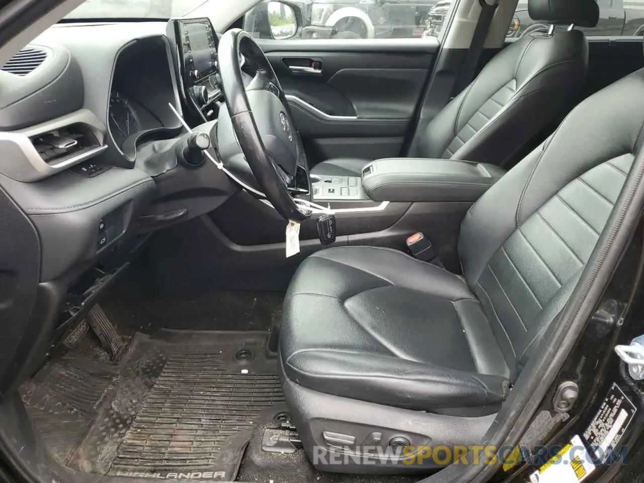 7 Photograph of a damaged car 5TDGZRBH5LS517095 TOYOTA HIGHLANDER 2020