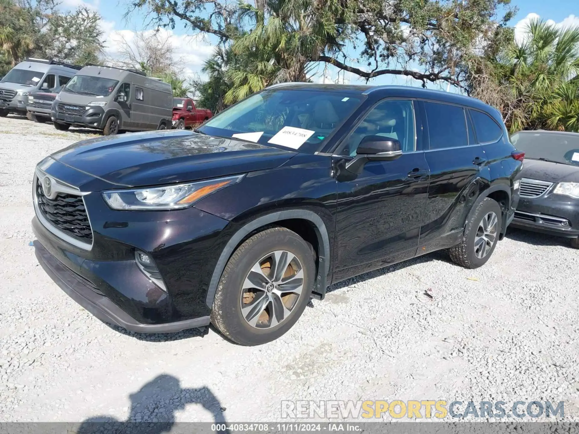 2 Photograph of a damaged car 5TDGZRBH6LS026387 TOYOTA HIGHLANDER 2020