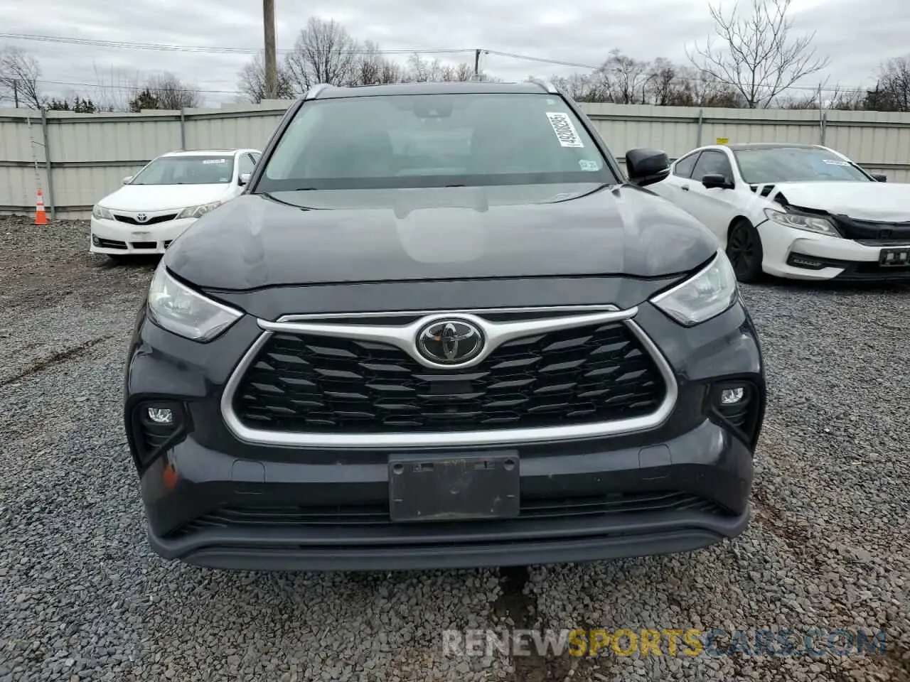 5 Photograph of a damaged car 5TDGZRBH6LS035607 TOYOTA HIGHLANDER 2020