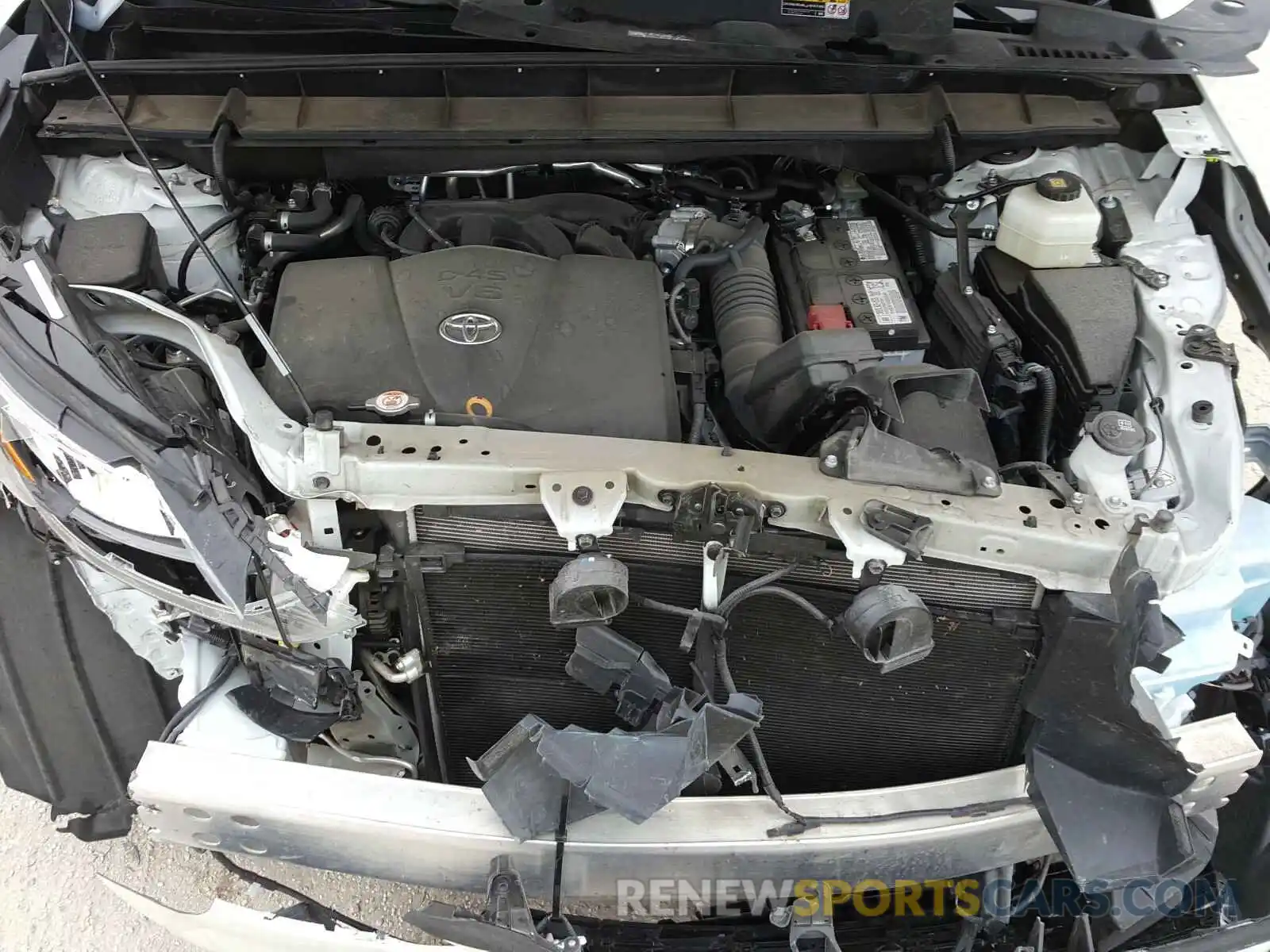 7 Photograph of a damaged car 5TDGZRBH6LS501004 TOYOTA HIGHLANDER 2020