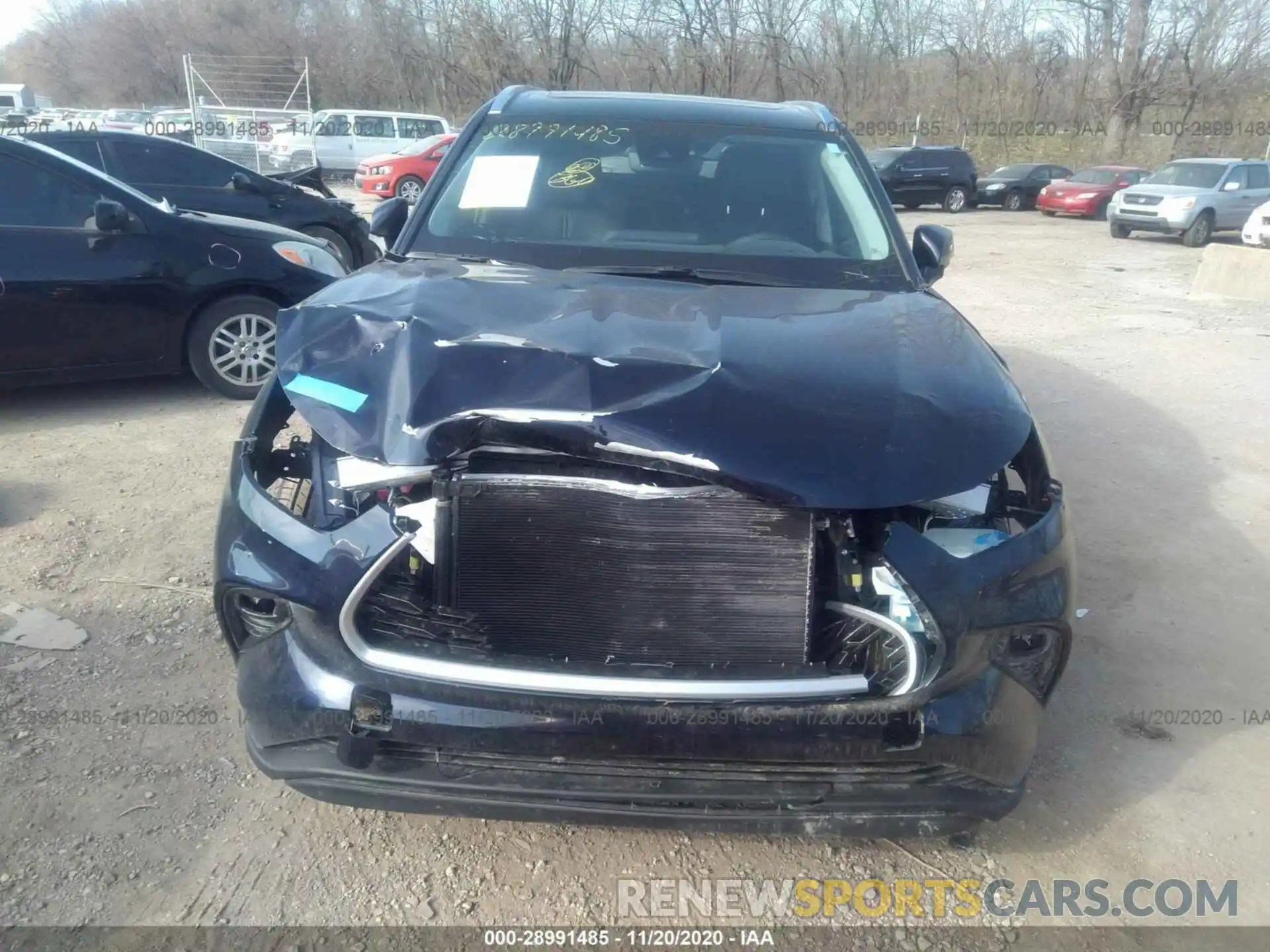 6 Photograph of a damaged car 5TDGZRBH7LS051315 TOYOTA HIGHLANDER 2020