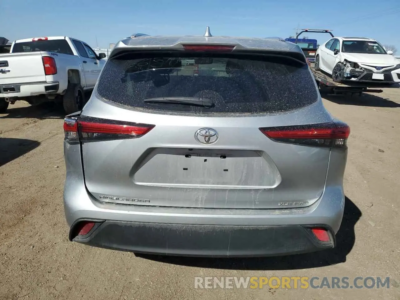 6 Photograph of a damaged car 5TDGZRBH7LS517096 TOYOTA HIGHLANDER 2020