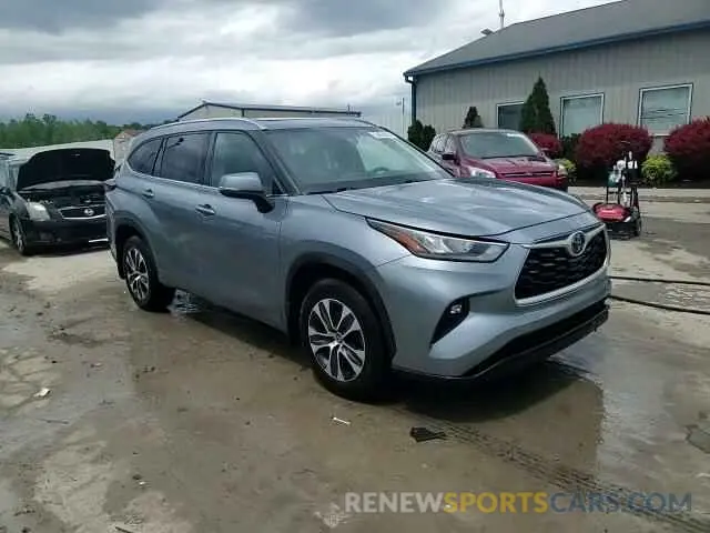 14 Photograph of a damaged car 5TDGZRBH8LS024401 TOYOTA HIGHLANDER 2020