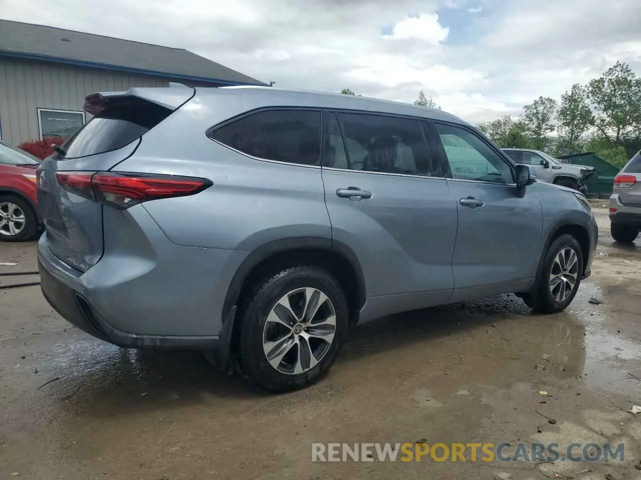 3 Photograph of a damaged car 5TDGZRBH8LS024401 TOYOTA HIGHLANDER 2020