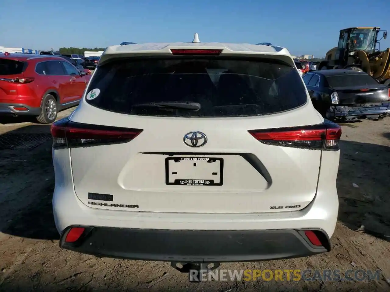 6 Photograph of a damaged car 5TDGZRBH8LS034779 TOYOTA HIGHLANDER 2020