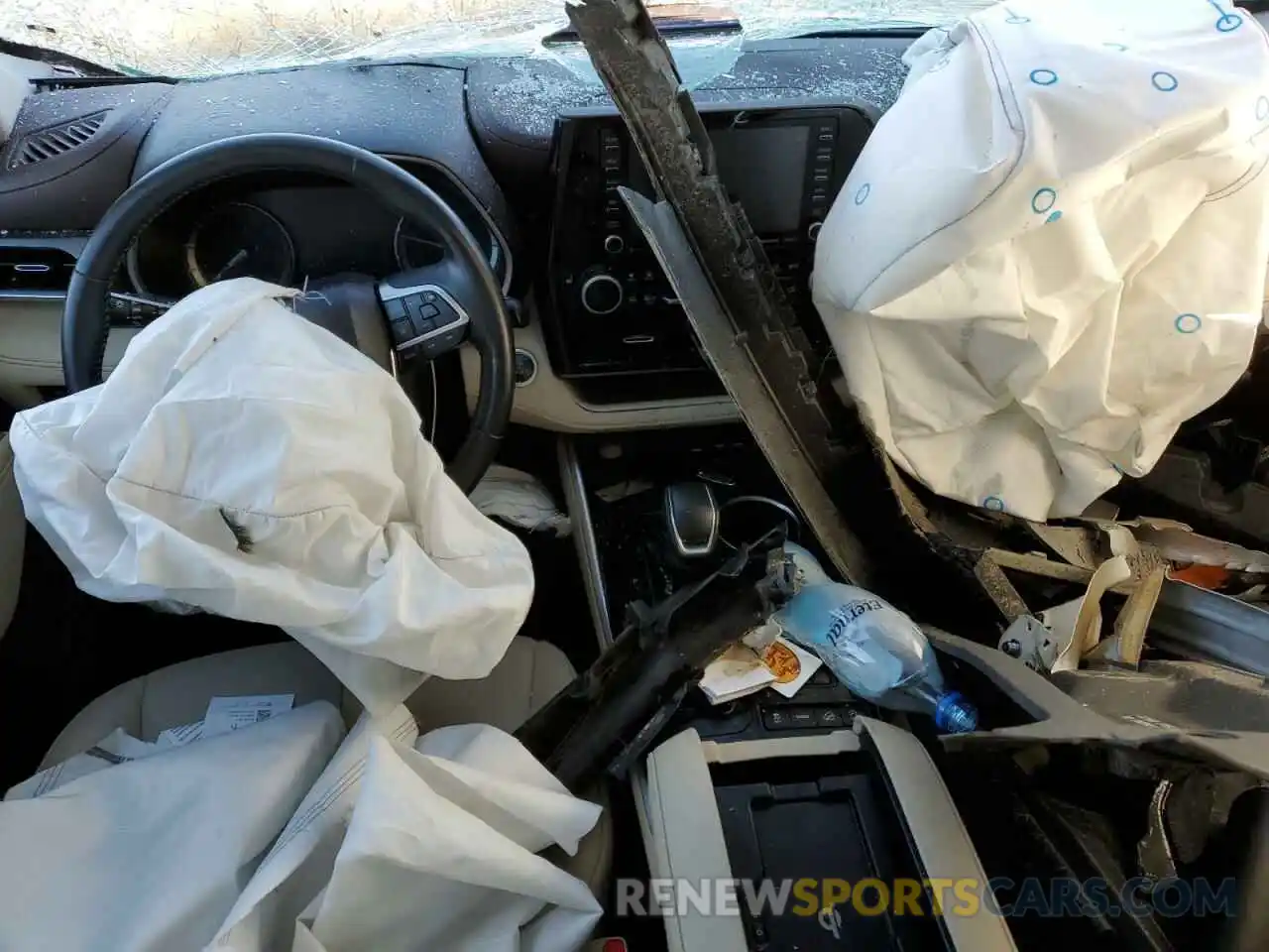 8 Photograph of a damaged car 5TDGZRBH8LS034779 TOYOTA HIGHLANDER 2020