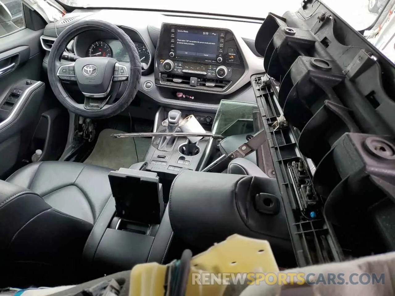 8 Photograph of a damaged car 5TDGZRBH8LS502915 TOYOTA HIGHLANDER 2020