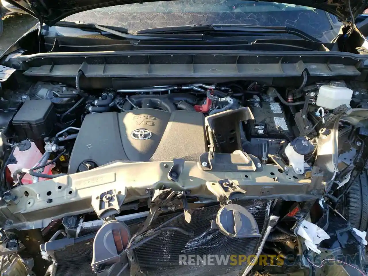 7 Photograph of a damaged car 5TDGZRBH9LS512966 TOYOTA HIGHLANDER 2020