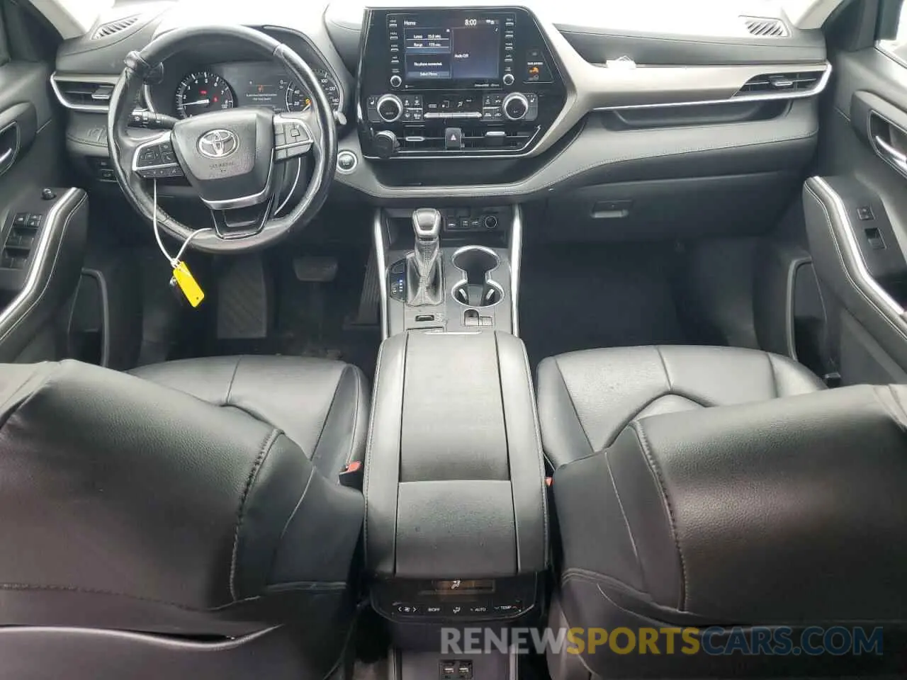 8 Photograph of a damaged car 5TDGZRBHXLS504665 TOYOTA HIGHLANDER 2020