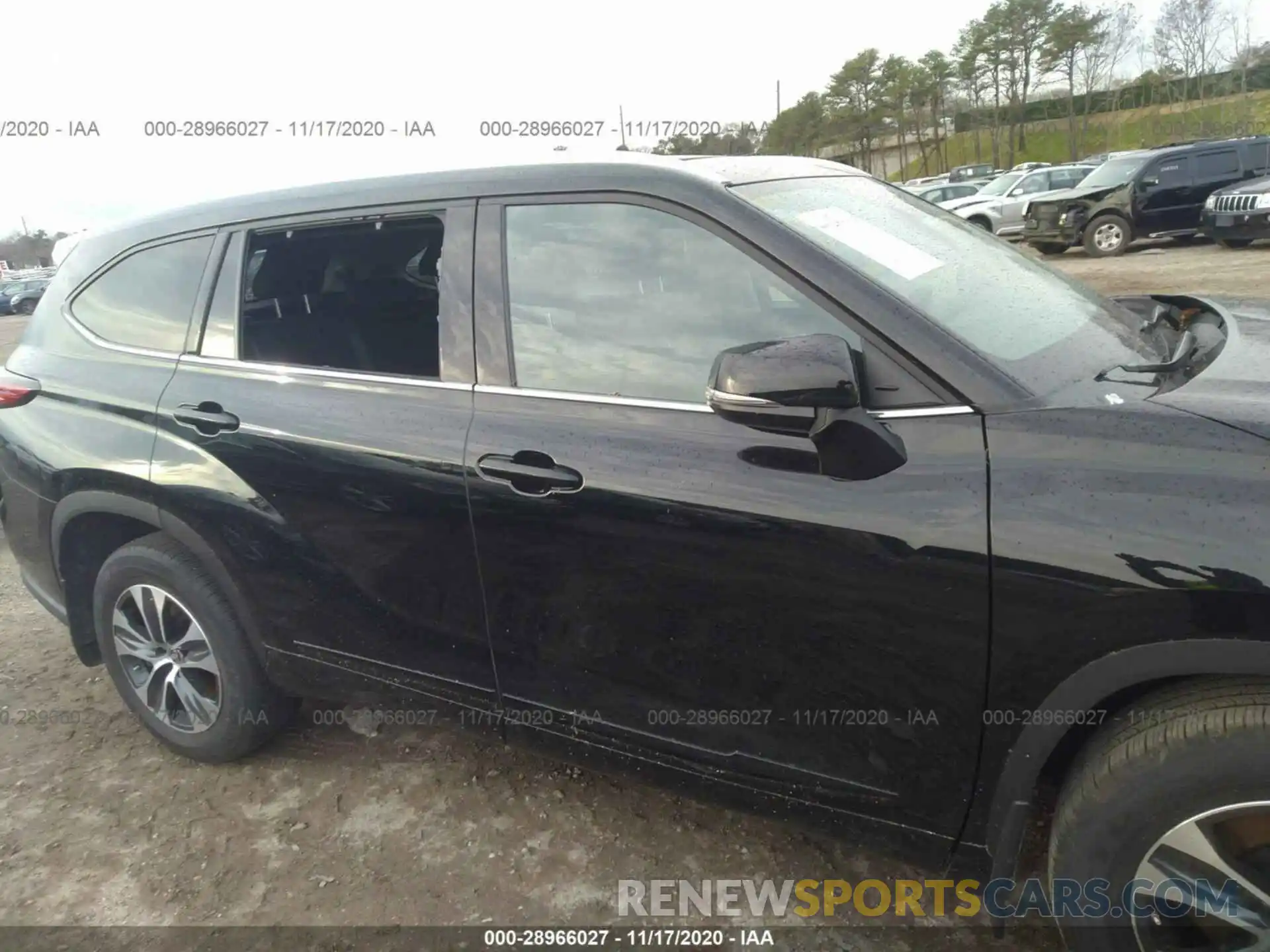 6 Photograph of a damaged car 5TDGZRBHXLS507677 TOYOTA HIGHLANDER 2020