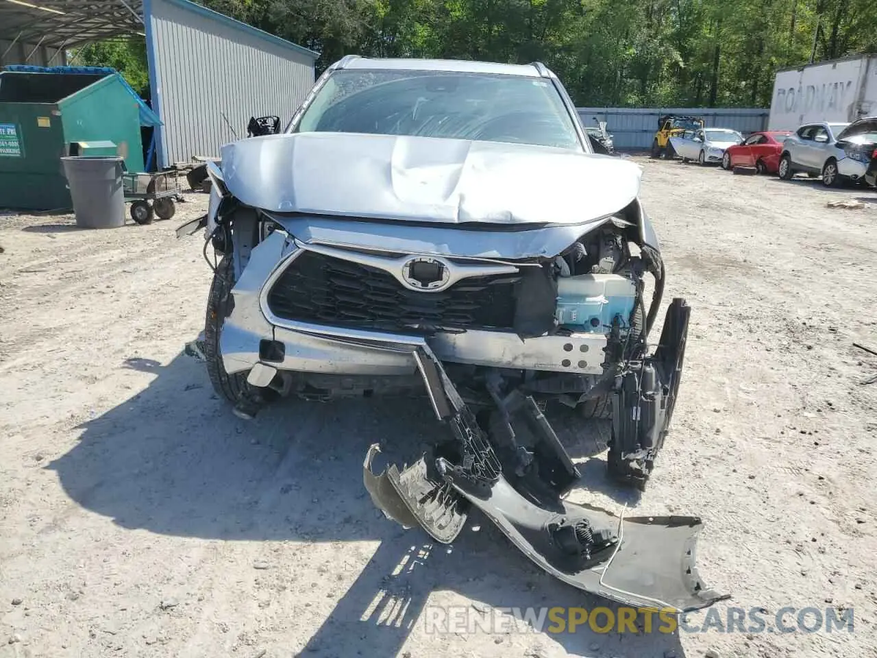 5 Photograph of a damaged car 5TDGZRBHXLS517481 TOYOTA HIGHLANDER 2020