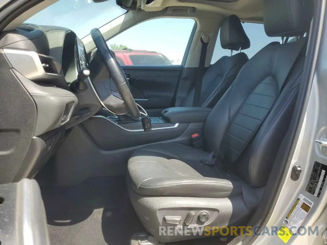 7 Photograph of a damaged car 5TDGZRBHXLS517481 TOYOTA HIGHLANDER 2020
