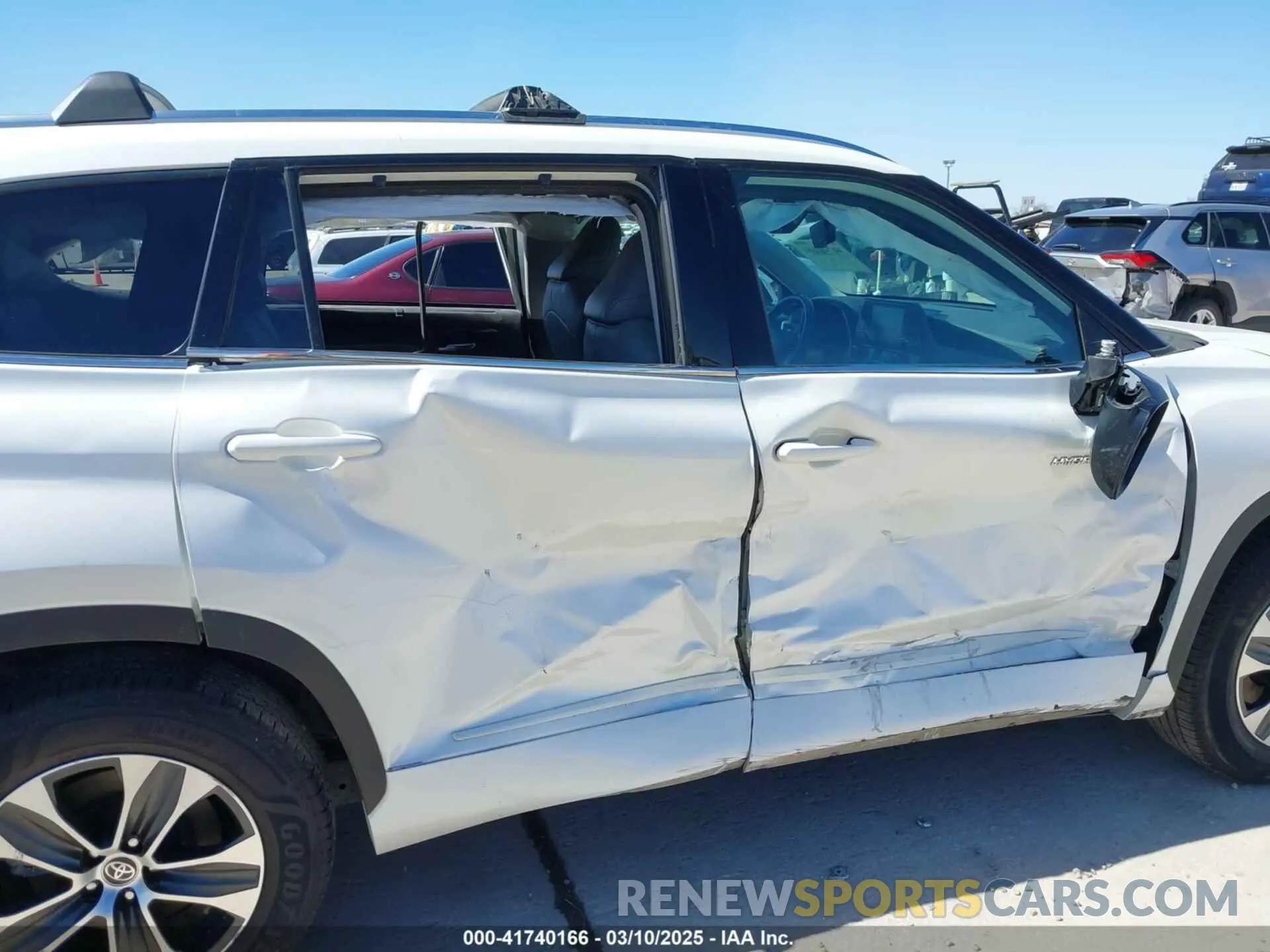 6 Photograph of a damaged car 5TDHARAH6LS501582 TOYOTA HIGHLANDER 2020