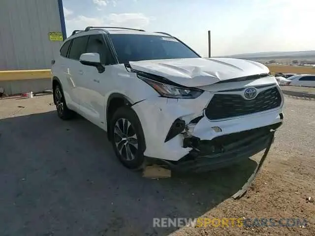 13 Photograph of a damaged car 5TDHBRCH1LS508837 TOYOTA HIGHLANDER 2020