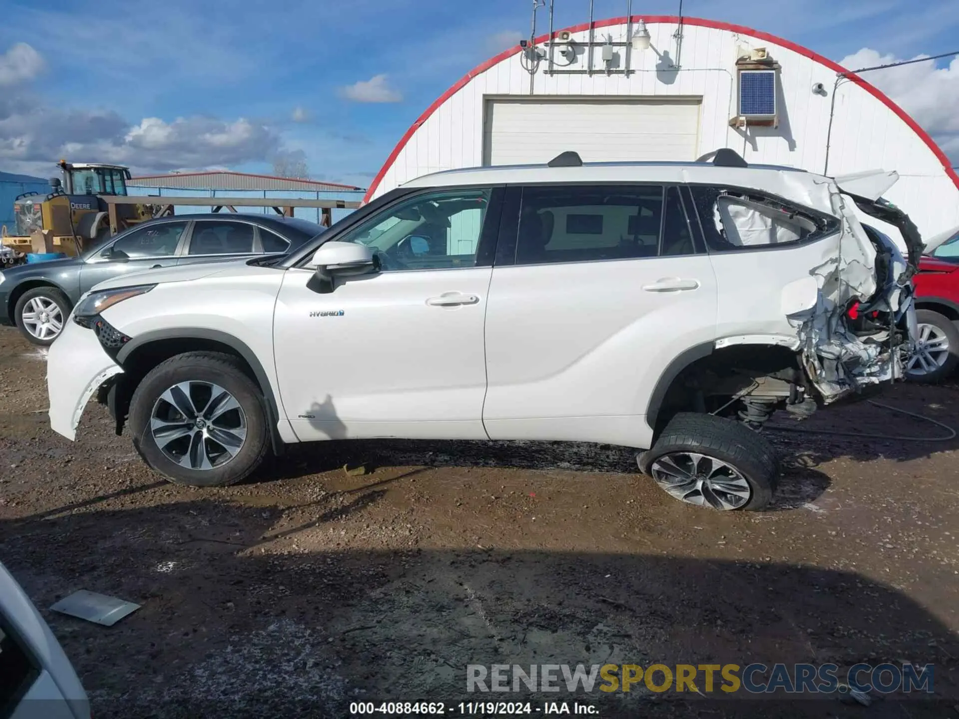 15 Photograph of a damaged car 5TDHBRCH3LS500464 TOYOTA HIGHLANDER 2020