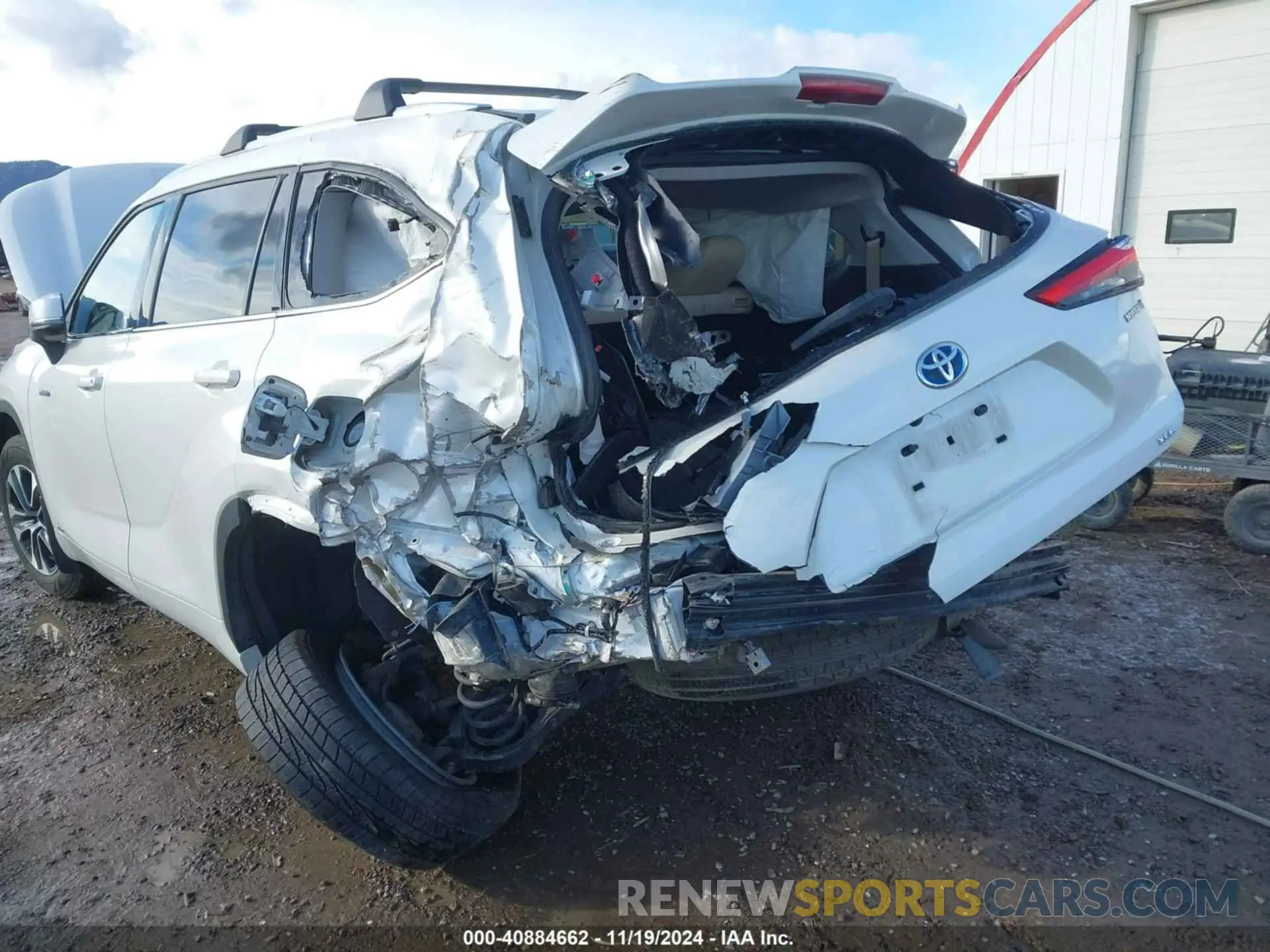 6 Photograph of a damaged car 5TDHBRCH3LS500464 TOYOTA HIGHLANDER 2020
