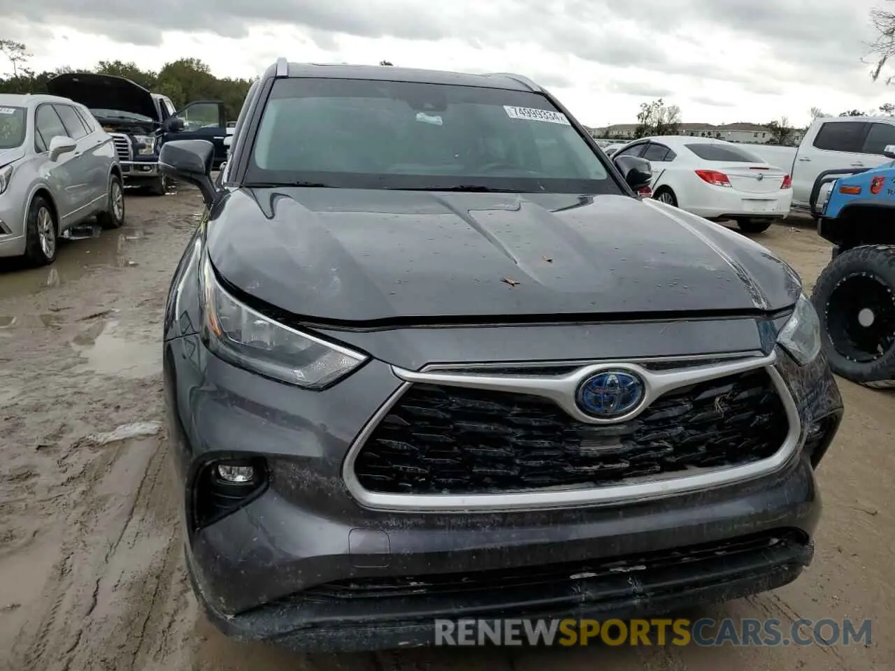 5 Photograph of a damaged car 5TDHBRCH3LS510086 TOYOTA HIGHLANDER 2020