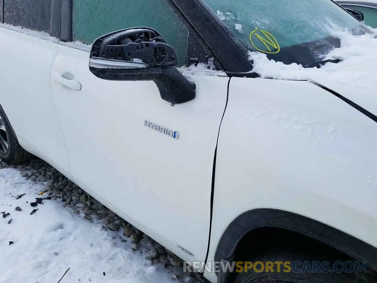 9 Photograph of a damaged car 5TDHBRCH4LS502174 TOYOTA HIGHLANDER 2020