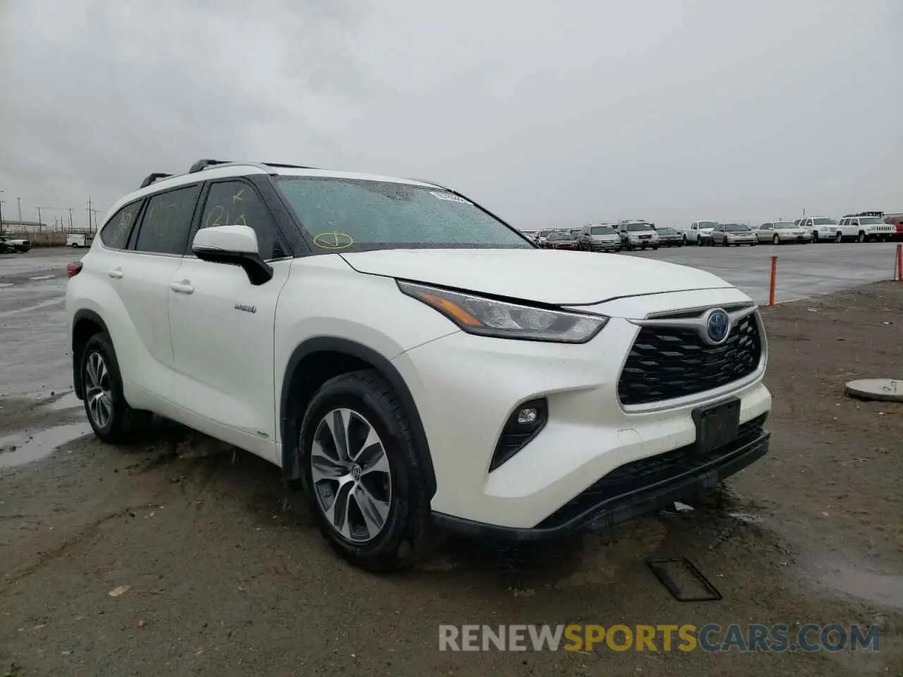 1 Photograph of a damaged car 5TDHBRCH4LS506970 TOYOTA HIGHLANDER 2020