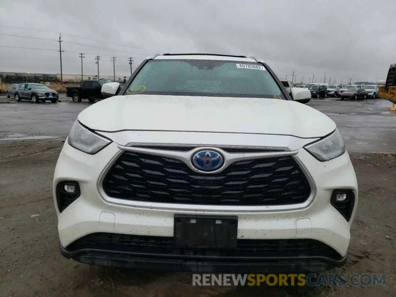 7 Photograph of a damaged car 5TDHBRCH4LS506970 TOYOTA HIGHLANDER 2020