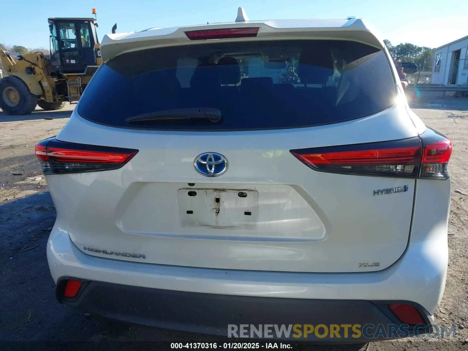 16 Photograph of a damaged car 5TDHBRCH7LS509037 TOYOTA HIGHLANDER 2020